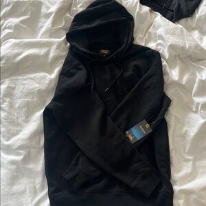 Seager Black Men's Hoodie